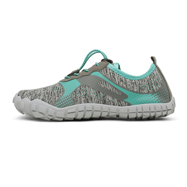 Women Water Shoes for Beach, Lake & More - LIGHT GREY MINT GREEN - 1